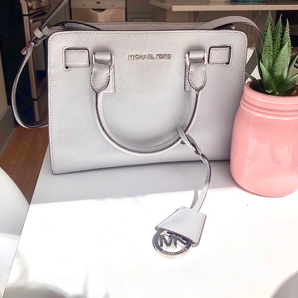 MICHAEL Michael Kors Accessories - MICHAEL KORS gray purse !